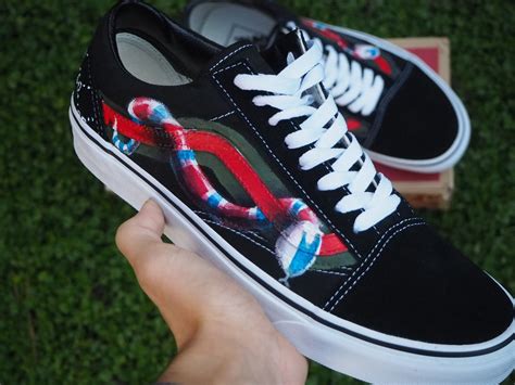 vans x gucci snake